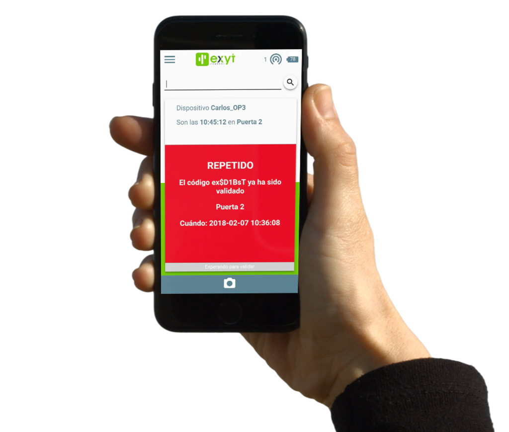 como saber si una entrada es falsa qr: Validación Entradas Eventos